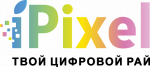 Логотип cервисного центра iPixel